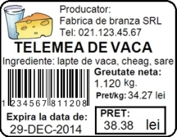 SISTEM DE ETICHETARE PRODUSE CU GREUTATE VARIABILA. Sistem de cantarire greutate varaibila